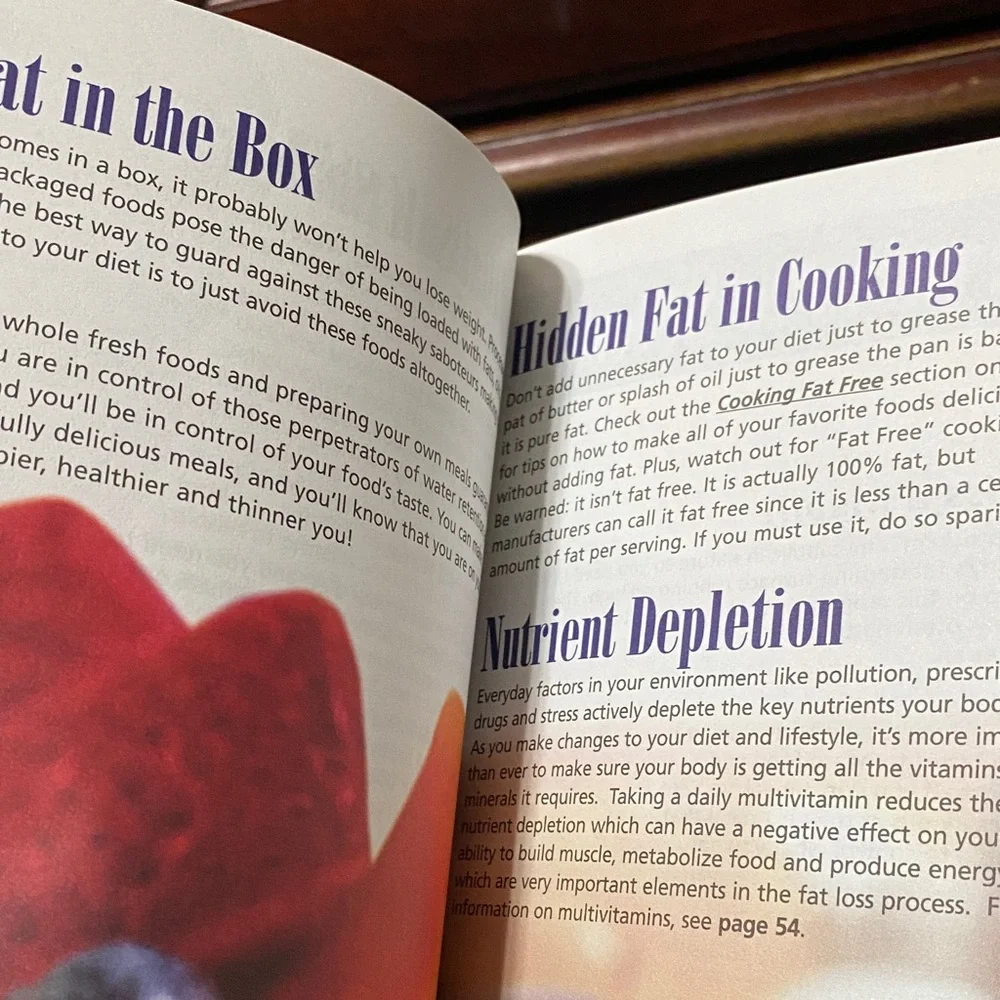 Set of Three vintage Health and Cooking Books